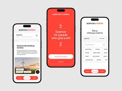 Mobile UI for WCID design design studio graphic design interface mobileapp product design ui ux web webdesign website development