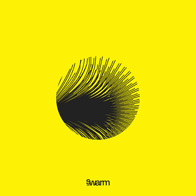 SWARM 77 branding icon identity illustration logo minimal swarm swiss