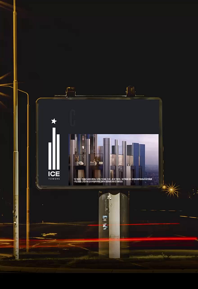 Outdoor billboard, digital design / Real estate after effect animation banner billboard digital graphic design motion motion graphics outdoor real estate