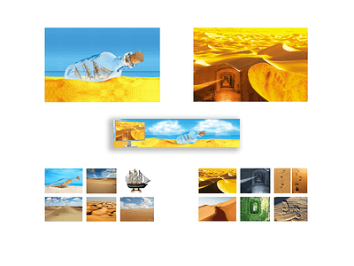 Time in a bottle, graphic design banner graphic design