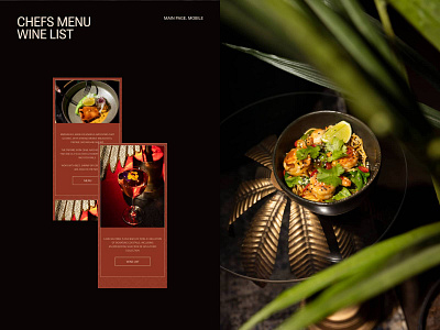 Landing page for club space branding dark design event landing ui ux webdesign