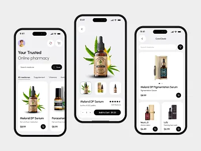 Pharmacy App Design app design doctor app health care design healthcare app medicine app minimal design mobile mobile app modern pharma app pharmacy app pharmacy app design pharmacy ui pixelnaiem ui user interface ux