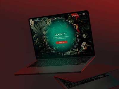 Landing page. UX|UI. Development. Club space branding dakrsite design event ui ux web webdesign