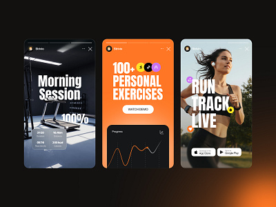 Branding for Fitness brand guidelines brand identity branding design graphic design identity logo logo design logo designer logo ui logotype marketing packaging poster vector visual identity