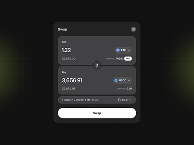 ⛩️ Crypto Swap App - Design bitcoin blockchain crypto crypto exchange cryptocurrency decentralized ethereum exchange swap