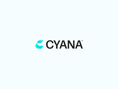 CYANA™ brand identity branding finance financial fintech fund hedgefund investment logo logo design logo designer money nature friendly sustainable