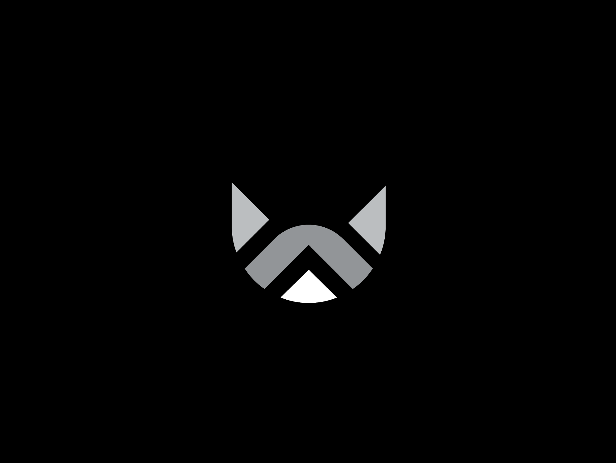 Raccoon abstract animal bolt branding cocnept ears face for sale identity logo logo design logo for sale mark minimalist modern raccoon roxana niculescu simple visual wild
