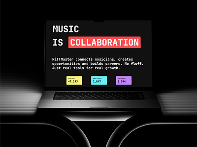 RiffMaster | Built for Musicians. Driven by Growth. accessible design accessible ui app design brand design branding career app interface design product design ui user experience design ux web app web design website design