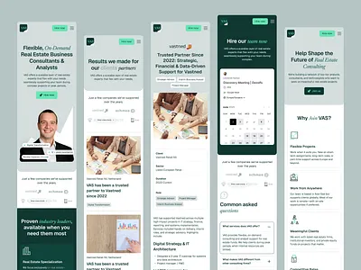 Consulting landing page mobile consulting consulting web consulting web design green website ui web web web design web ui webflow webflow web webflow website