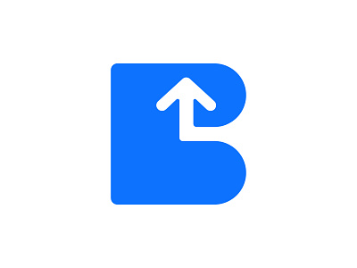 B Arrow Logo / Bold B Lettermark With Up Arrow b b arrow logo b letter logo b lettermark with up arrow b logo clean letter b cloud backup logo cloud service logo digital b logo with arrow file sharing apps file sharing brand letter b modern b logo storage logo transfer logo transfer tools up arrow upload icon letter b logo upload logo upward arrow logo