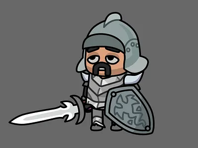 2D Art Maker - Fantasy Character Knight asset avatar cartoon character editor fantasy game layerlab layerlab.games rpg spine unity3d