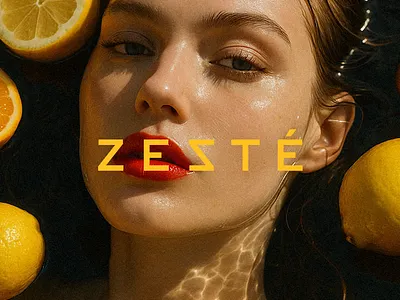 Zesté – Packaging Design · Visual Direction beauty branding citrus clean design illustration lemon logo logotype minimal simple skincare typography