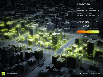 Smart City OS - R&D Concept 3d 3d web 3d website 3dmotion datavisualization design govtech iot motion motiondesign proptech smart smartbuilding smartcity website