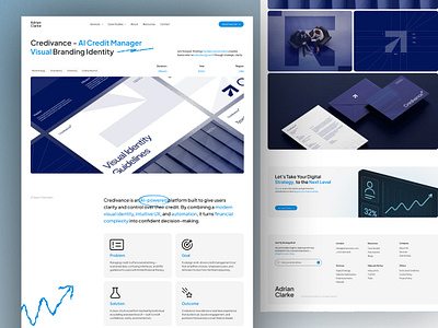 AC - Digital Consultant Personal Portfolio Project Page Website agency agency portfolio company profile consultant consultant website corporate fun website landing page minimalist modern personal personal website portfolio portfolio website professional project page seo ui web design website