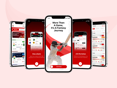Cricket - Mobile App app cricket graphic design mobile app sports screen ui