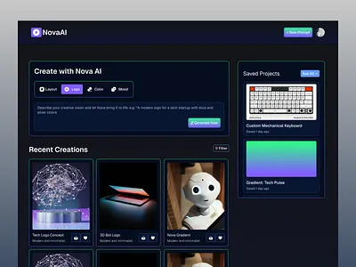 Web App AI - UI mibileapp ui