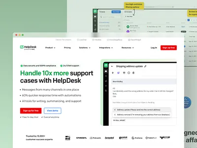 Homepage designed to maximize conversion rate creative design ui web web design website