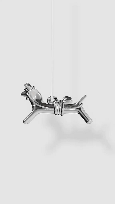 3D model and animation of pendant jewelry 3d animation 3d jewelry ad commercial jewelry media content motion graphics promotion