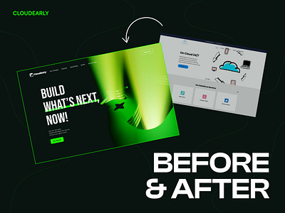 Before vs After: The Cloudearly Glow-Up by Value at Void🔥 3d 3ddesign animation blender dashboard design graphicdesign illustration isometricdesign logo mobileapp motiongraphics productdesign responsivedesign techillustration ui uiuxdesign ux uxmotion