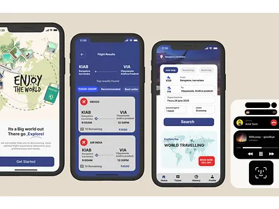 FLIGHT BOOKING APP app design booking app clean ui dribble shots figma design flight graphic design interaction design minimal ui modern design product design travel app ui ui inspiration user experiance user friendly user interface ux ux case study