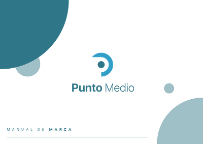 Punto medio branding graphic design logo