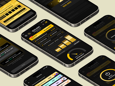 VPN - Mobile App Design app connection design mobile app ui vpn