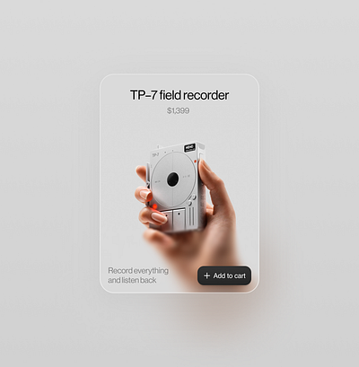 TP-7 banner concept app design interface product design ui