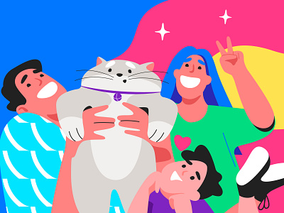 корпоративная иллюстрация graphic design illustrated