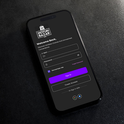 Notun Bazar – Smart Shopping App UI Design appdesign checkoutui cleanui figma graphic design groceryapp mobileui personalprojects ui uiux ux