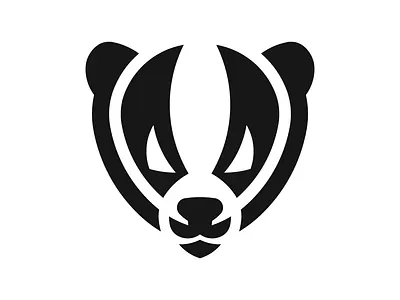 Modern Angry Badger Logo For Sale angry animal badger logo modern skunk sports tech weseal