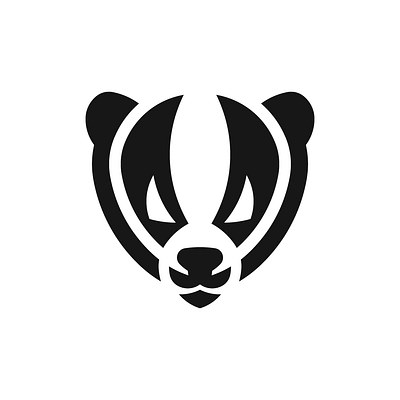 Modern Angry Badger Logo For Sale angry animal badger logo modern skunk sports tech weseal