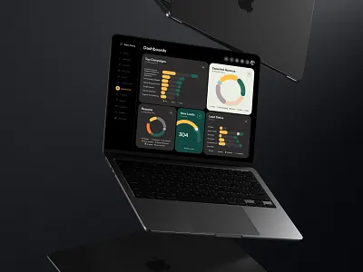 📊 Product design for the CRM system | Hyperactive colors concept creative crm dark dashboard dashboard design design graphic design hyperactive metrics product design saas sales force summary page ui user experience ux web app web design