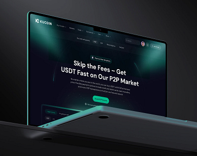 Crypto Kucoin P2P Market crypto dashboard cryptocurrency exchange dashboard p2p cryptocurrency p2p networking web design