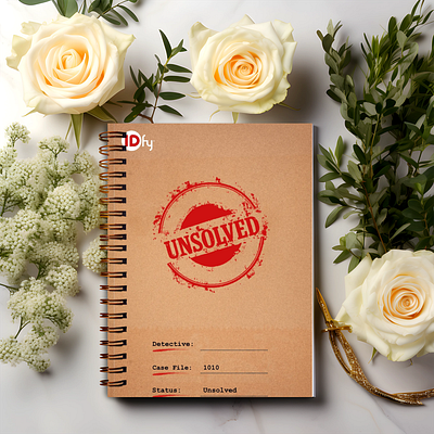 Theme based diary design detective diary diary design graphic design