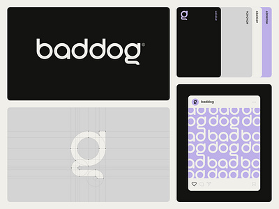 Baddog – Brand Identity Overview brand branding graphic design identity logo typography wordmark