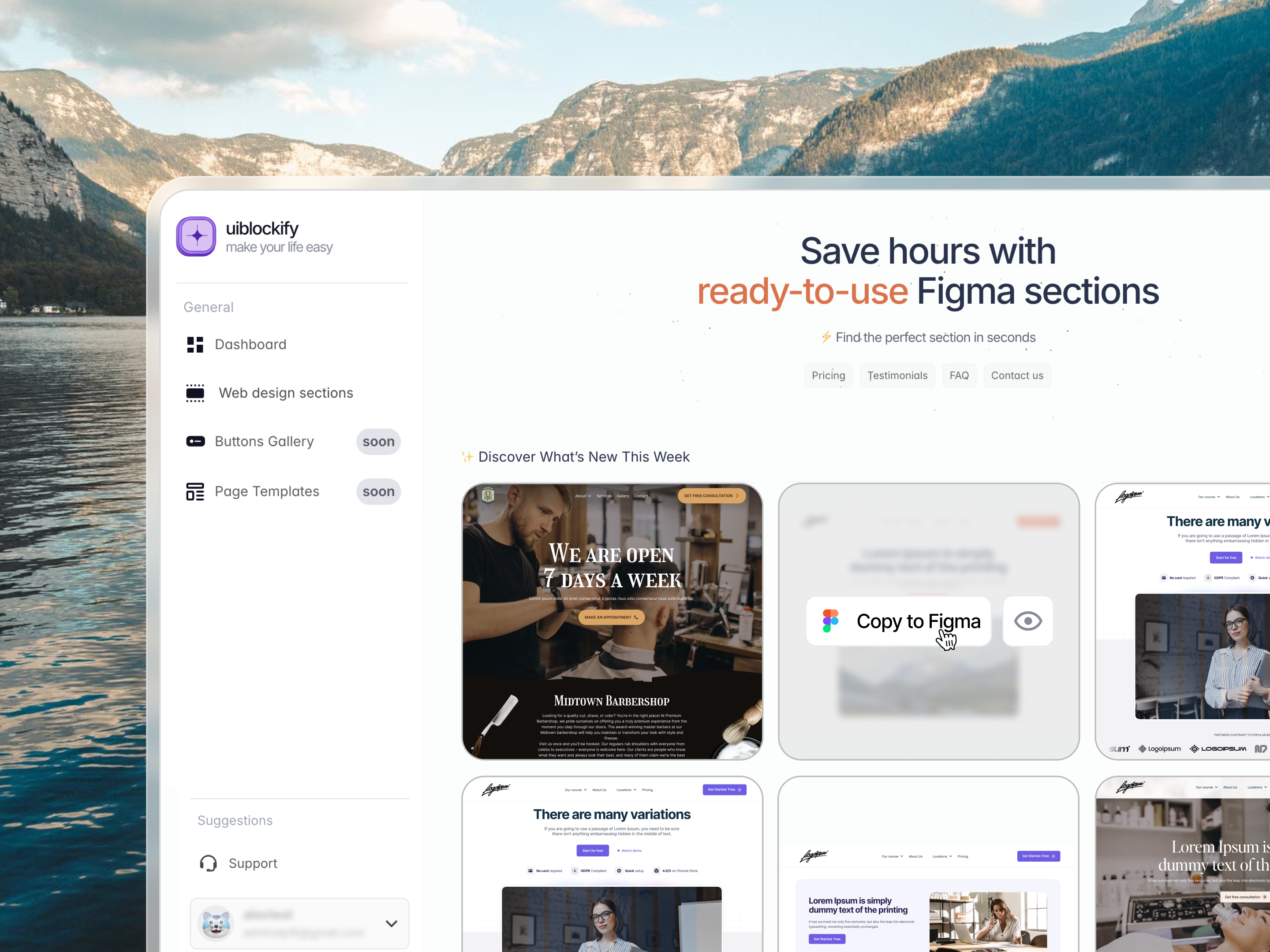 uiblockify.co figma sections design components copy to figma design design landing figma componens figma design figma elements graphic design sections ui ux web site builder