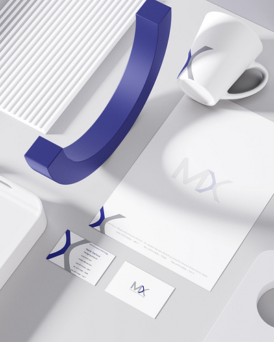 MDX Information Technology corporate identity information tec logo qatar