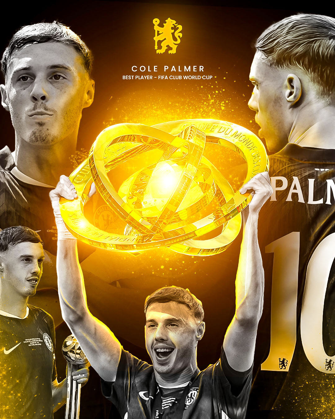 Cole Palmer Best Player Artwork best player chelsea fc chelsea football chelsea vs psg club world cup cole palmer fifa club world cup football