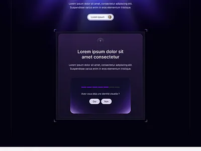 Visunyx Landing page - Agence digitale