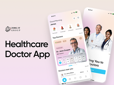 🩺 Healthcare App UI – Designed for Care, Built for Clarity branding creativeagency design health care app design illustration logo ui uiux uiuxdesign ux webdesign