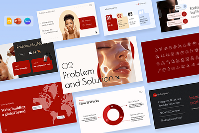Business Plan Presentation Template beauty product launch business plan template canva presentation cosmetic ecommerce presentation free freebies google slides template health and beauty modern slide deck personal care startup powerpoint powerpoint template pptx template skincare brand strategy skincare business plan wellness brand template