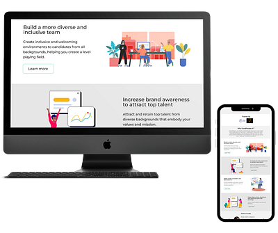 GoodPeople Rebrand and Redesign design product design ux