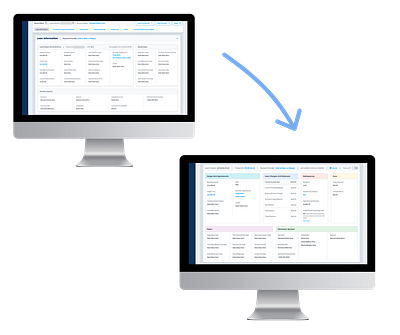 Loan Information Redesign case study ux