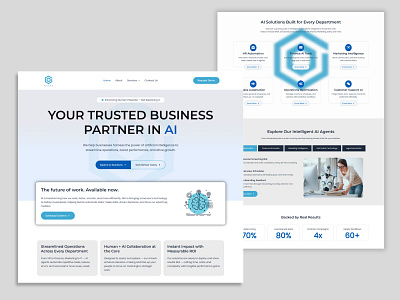 Modern WordPress Development for IT Service Provider ai ai website cleanui freelancewebdesigner landingpage modernweb responsivedesign ui webdevelopment website wordpressdesign