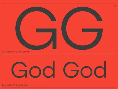 Steradian Typeface steradian