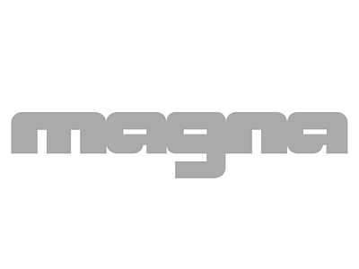 Magna - Bold Geometric Wordmark brand identity branding design logo logo design logotype logotype design magna magna branding minimalist simple simple design simple wordmark typo typography white background wordmark wordmark design