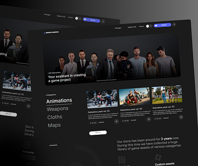 Tebex Fivem Template ark coding design development figma fivem fivem template game game design gta minecraft rust tebex ui ux