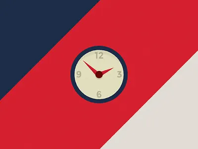 Tea time! 2d animation after effects animation clock cup gif illustration illustrator motion graphics tea tea time teacup