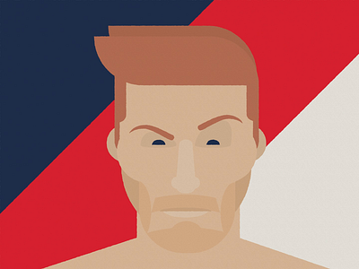 D Becks 2d animation after effects animation david beckham football gif illustration illustrator motion graphics smoulder soccer