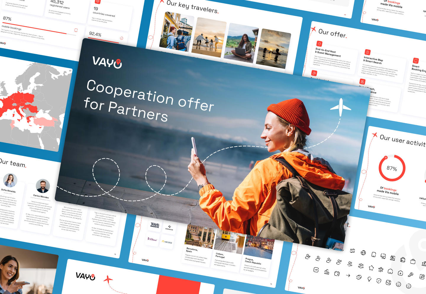 PowerPoint Template for Cooperation Offer ai company presentation deck design design google slides graphic design keynote light pitch deck pitch deck design power point powerpoint presentation presentation design presentation layout template typography